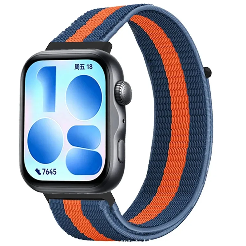 Premium Nylon Loop Strap - Sports Bracelet Belt for Smartwatch Wristbands