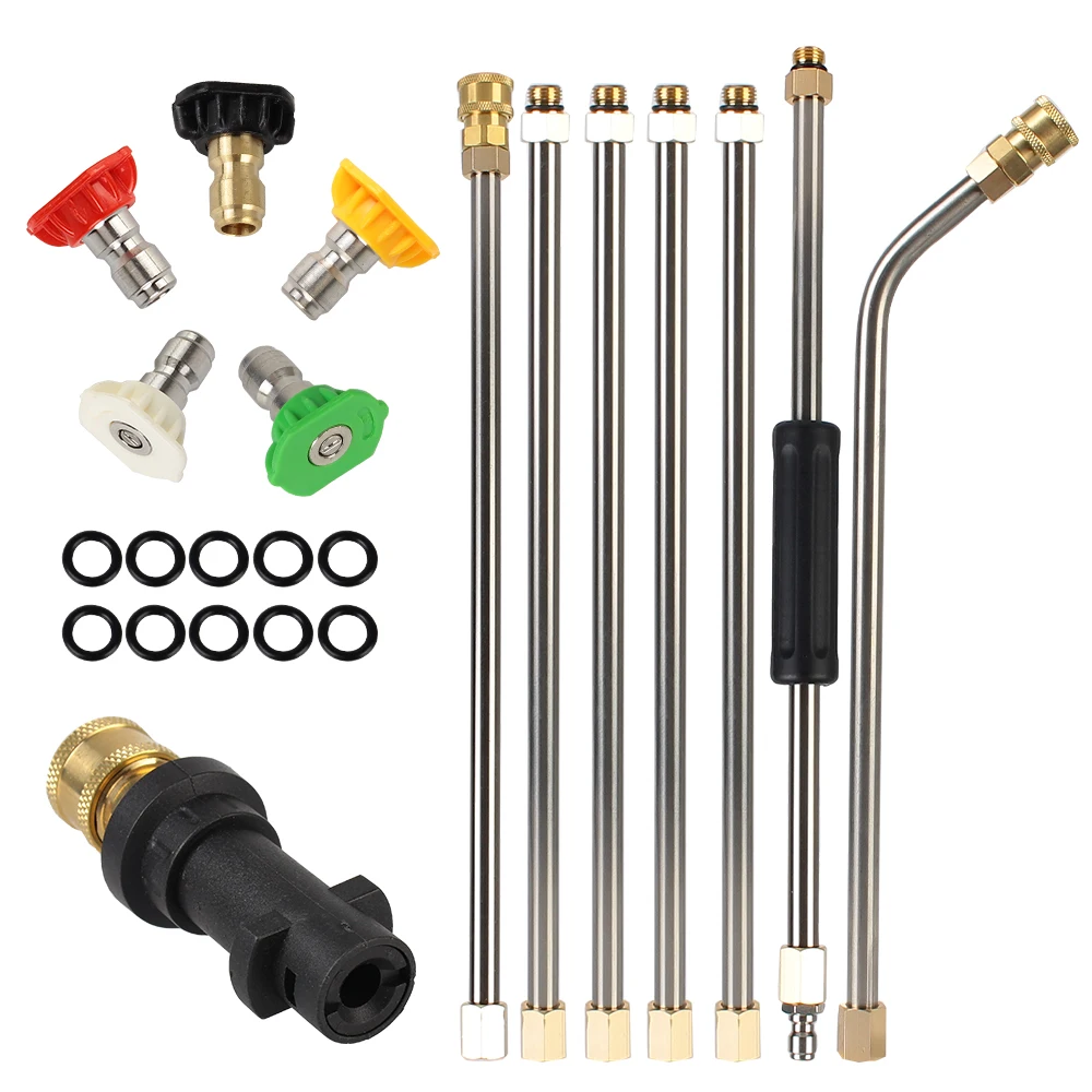 Washer Extender High Pressure Gun Nozzle For Karcher K2K7 Roof Cleaner Extension Foam Wash