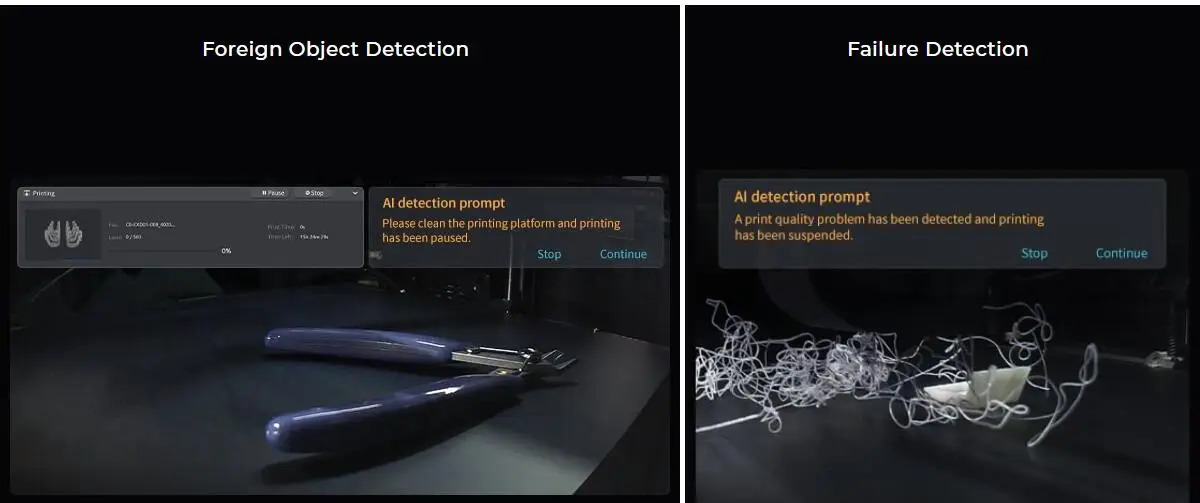 S6ecb22cbcf3243a58841ed8885c1af5fR Creality Official K1 Max drukarka 3D 600 mm/s prędkość drukowania dwubiegowa wytłaczarka z napędem bezpośrednim EU/US/UK wtyczka K1 Max drukarka