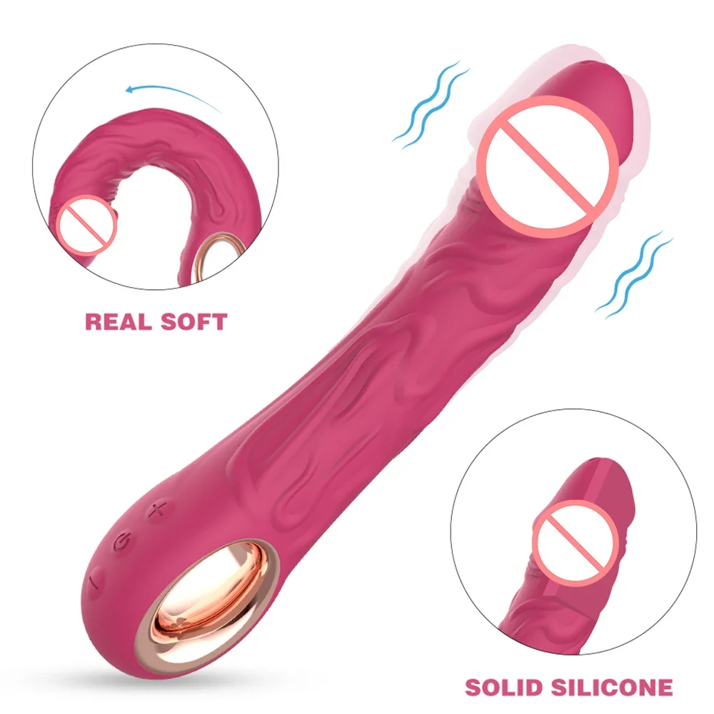 Realistic Dildo Silicone Vibrator for Women Vagina Clitoris G Spot Stimulator With 10 Powerful Vibration Sex Toy Female Vibrator sex toys