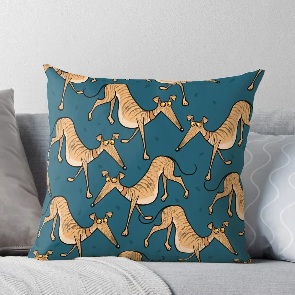 

Brindle multi Throw Pillow Pillow Cases Christmas Pillow Covers Pillowcase