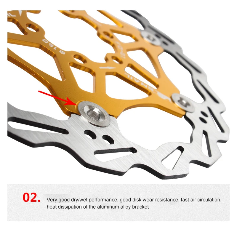 BrakeRotors160180203mmMTBDiscBrakesRotorRoadMountainBike