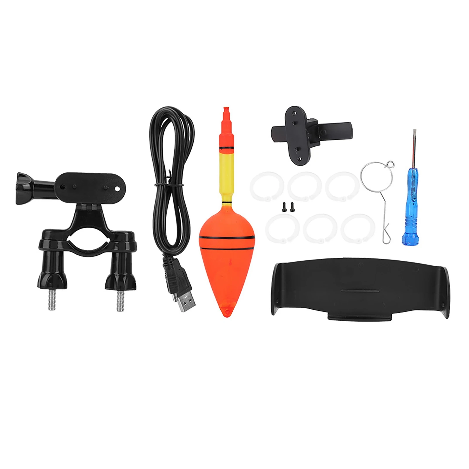 4.3" HD Colorful Underwater Visual Fish Finder Video Camera Fishing Kit CMOS Sensor (F008G‑15M‑IR) fish finder tool