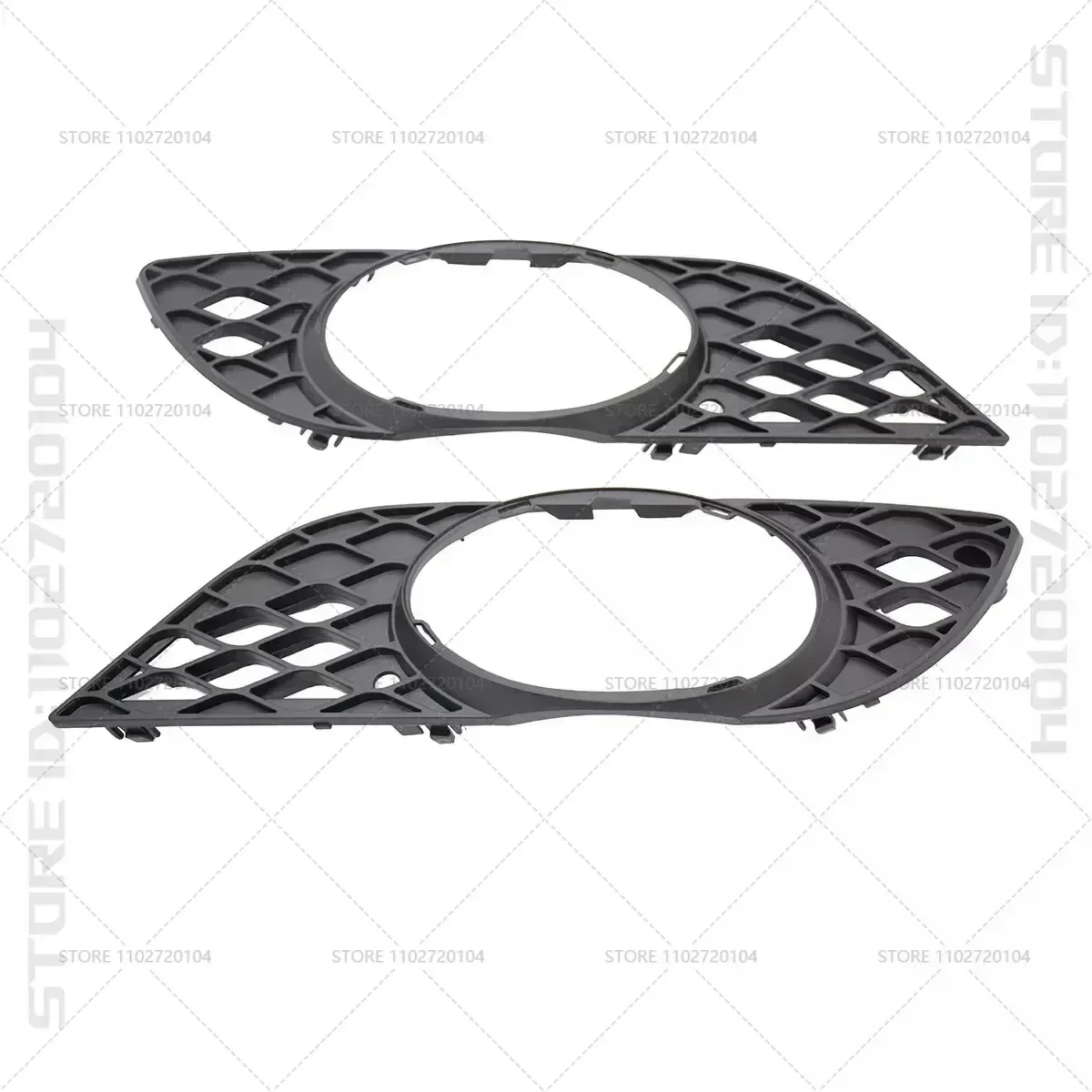 2007-2009 W211 메르세데스 벤츠 E 클래스 앞 범퍼 안개등 그릴 그릴 커버 2118850974 2118851074 2118850522 2118850422