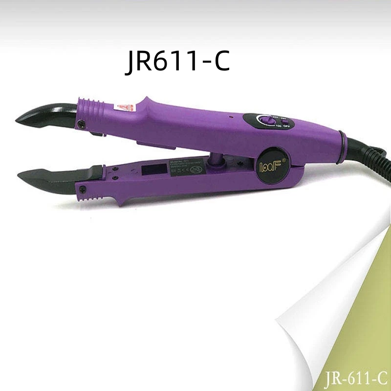 Hair Extension Tool 1pc Professional Adjustable Temperature Constant Hair Extension Iron Heat Keratin Fusion Connector Hair Extensions Tools EU Plug