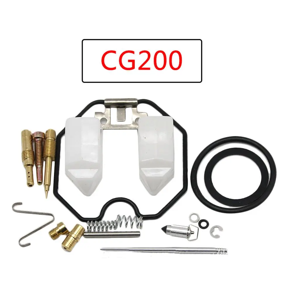 Motorcycle Carburetor Repair Kit Parts for HONDA CG125 CG150 CG200 Motorcycle with carburetor control switch,motorcycle carburetor jets,motorcycle carburetor pipe
