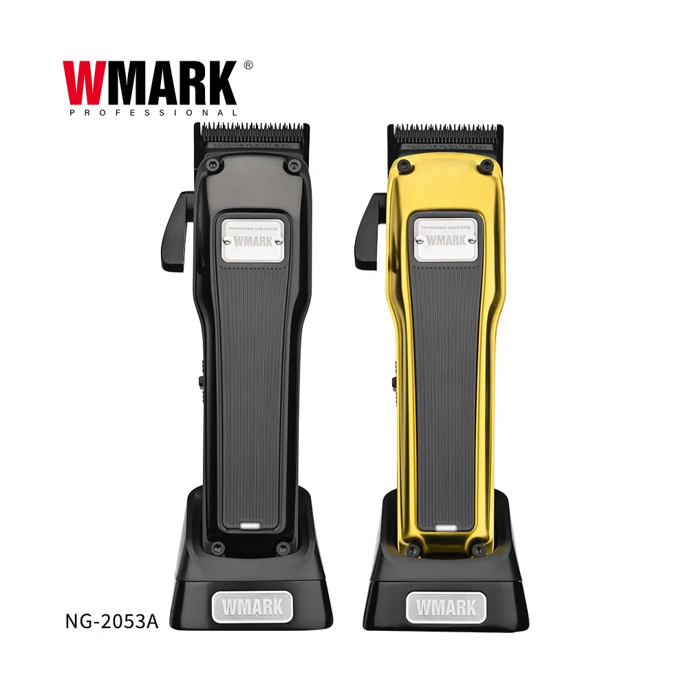 

Профессиональная машинка для стрижки волос WMARK NewNG-2053A, мужские электрические машинки для стрижки волос с градиентом и зарядным устройством