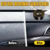 Car Interior Plastic Restoration Kit - Scratch Repair & Maintenance，Tire Protector & Shine，Anti-Aging Maintenance 6