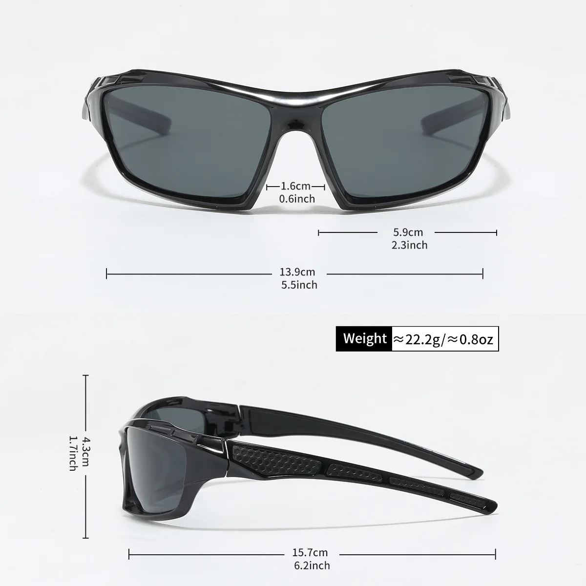Polarized Men's Outdoor Fashion Sport Sunglasses - Luxury UV400 Eye Protection Shades