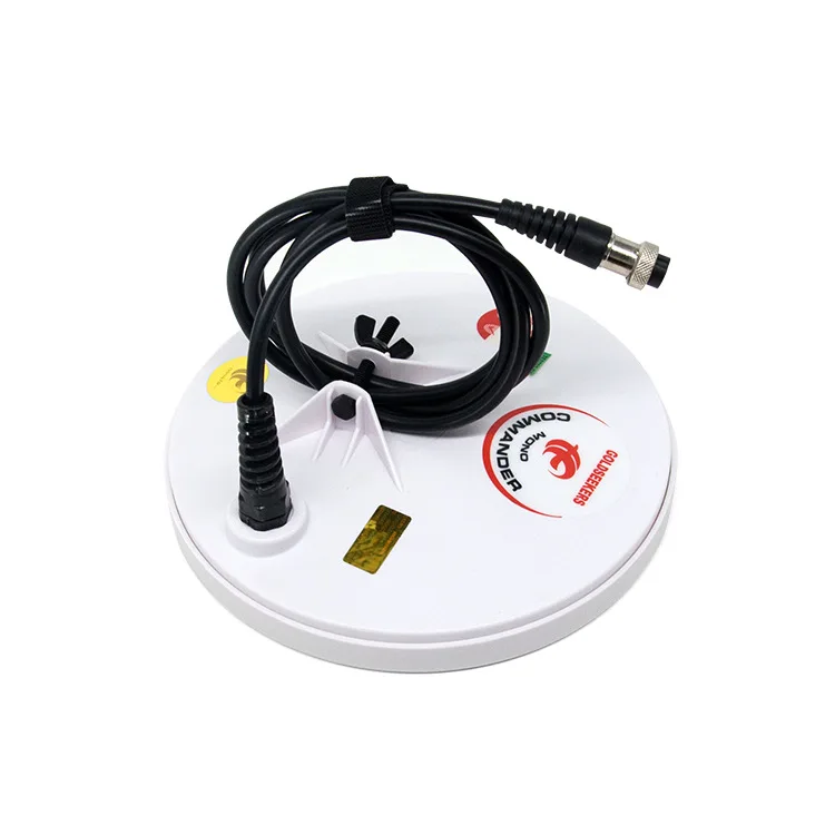 Metal Detector Outdoor Treasure Hunting Gold Detector Single Coil Probe Disc 8 *