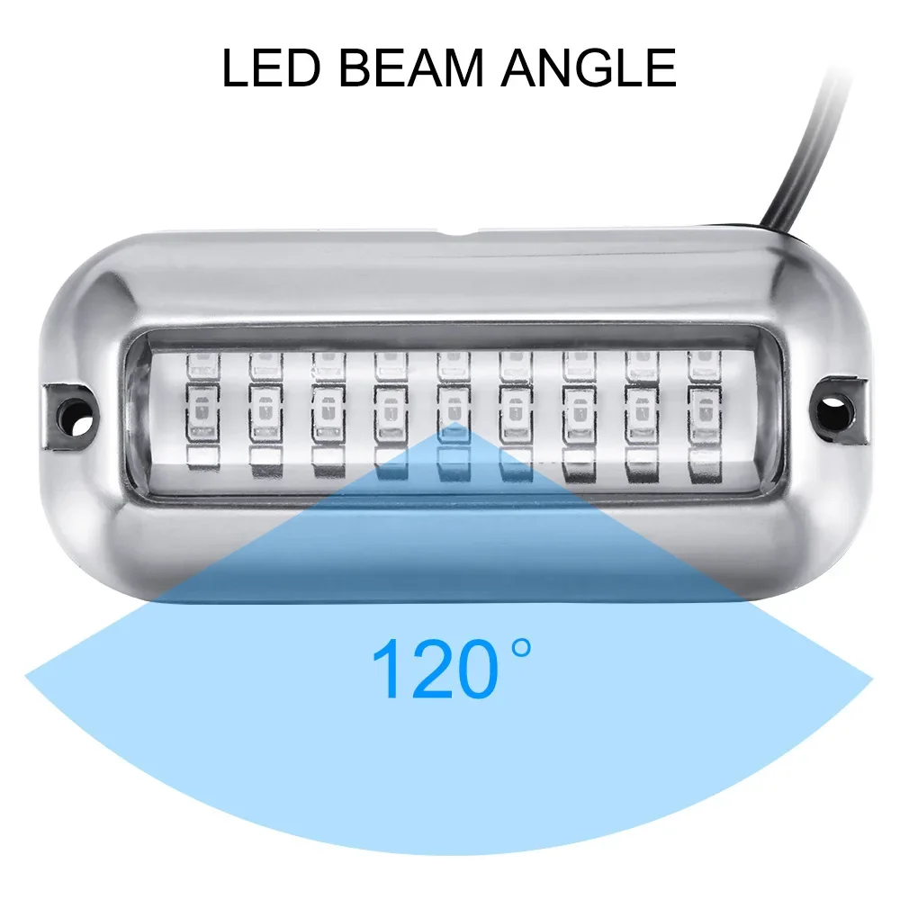 Marine-Grade Waterproof Stainless Steel LED Light