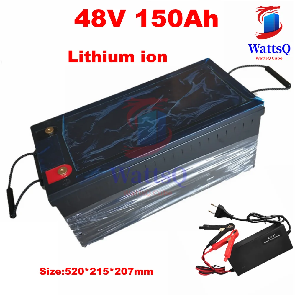 リチウムイオン電池48V,100/5kwh,7kwh,充電器15A,ソーラーシステム,ゴルフカート用,バックアップ,rvインバーター,ソーラーシステム