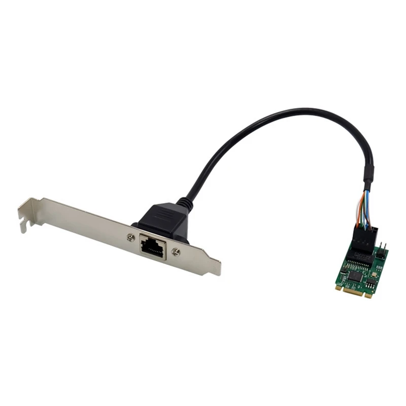 A85Q-I225-V M.2 B+M Single Port 2.5G Server Network Card I225 B3 Industrial Control Equipment Network Card