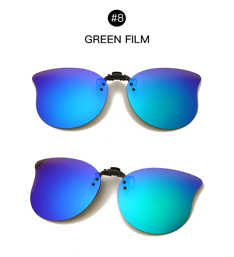 DOHOHDO Polarized Sunglasses Men Clip On Sunglasses Eyewear Accessories Photochromic Driving Goggles Women Cat Eye_voghion.com