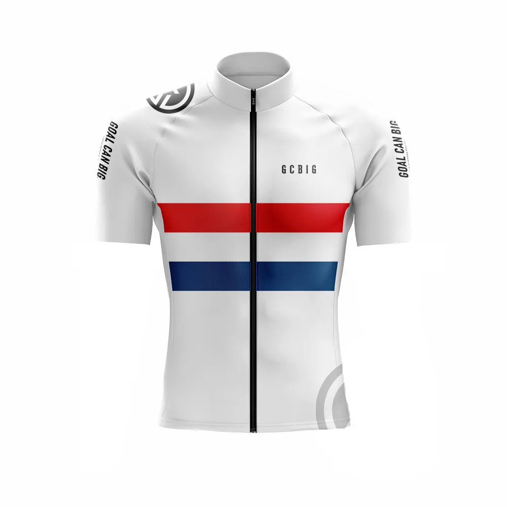 GG -Men's Road Cycling Jersey, MTB Maillot, Bike Shirt, Downhill Jersey, Mountain Bicycle Clothing, Breathable Fabric To