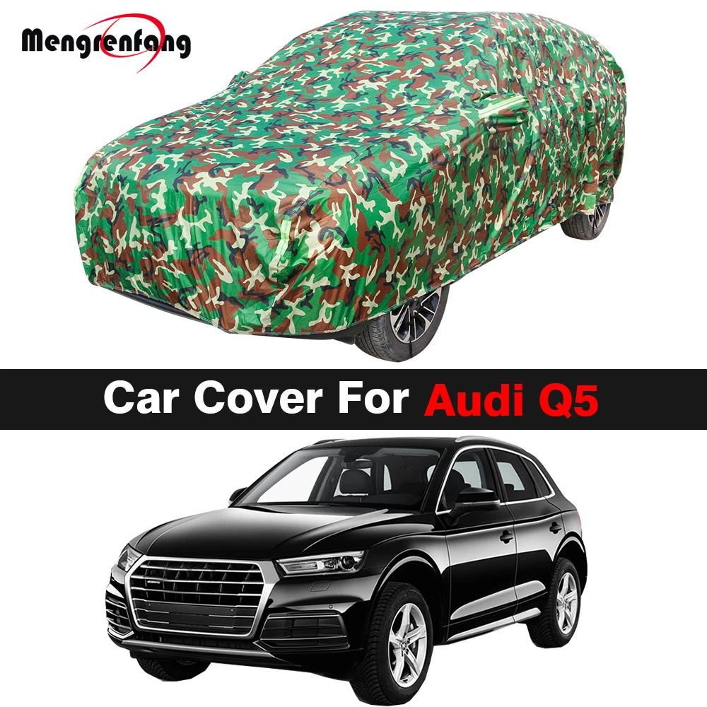 Housse de voiture de Camouflage imperméable pour Audi Q5 SUV, pare-soleil  Anti-UV résistant à la pluie et à la neige - AliExpress