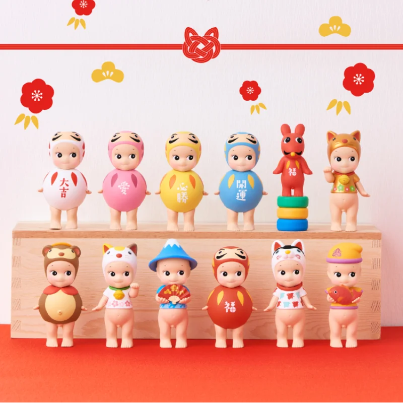 

Sonny Angel Japanese Good Luck Series Blind Box Mini Figure Collection Surprise Box Collection Model Doll Ornament Toy Gift