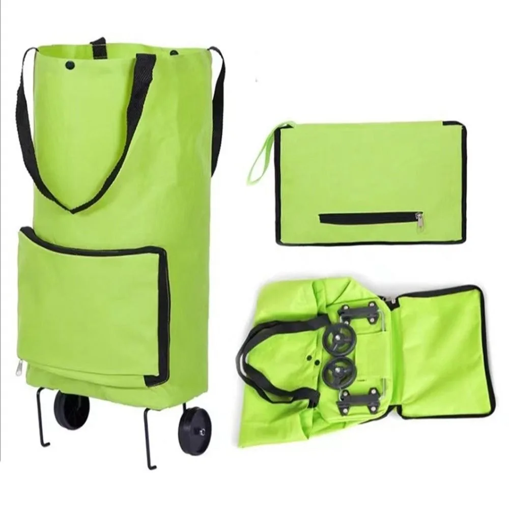 

Pouch Trolley Bag Large Capacity Oxford Cloth Bag Shoulder Bag Foldable Shopping Cart Folding Shopping Bag Eco Bag Tug Package