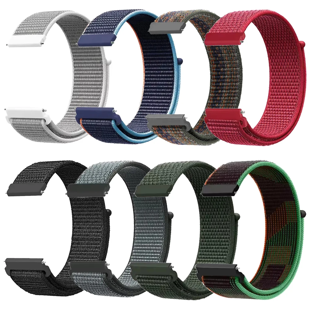 Nylon Breathable Loop Sport Watchband Bracelet in Multiple Sizes