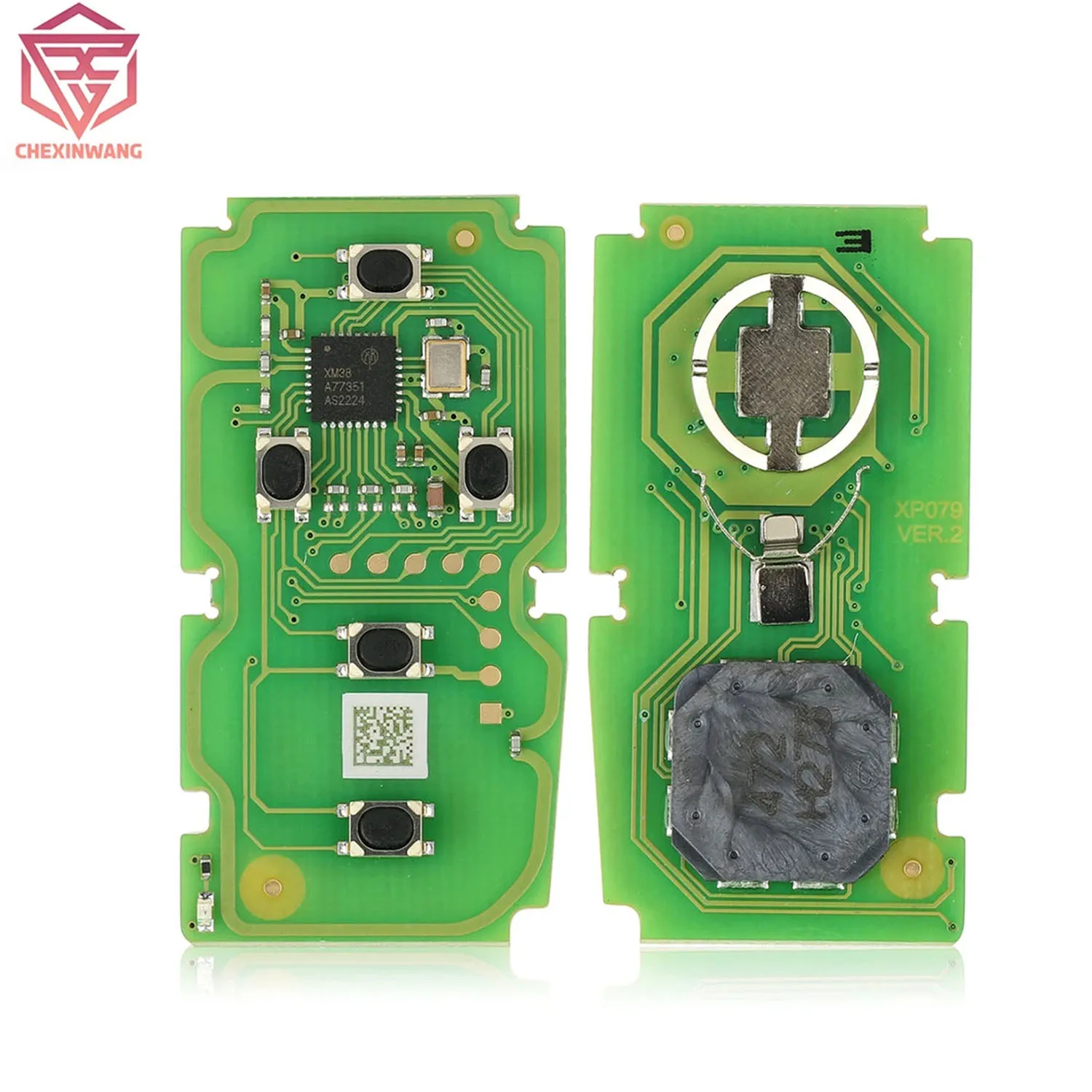 

Xhorse XSTO20EN Universal Smart Key PCB Only for Toyota XM38 With 5 Buttons