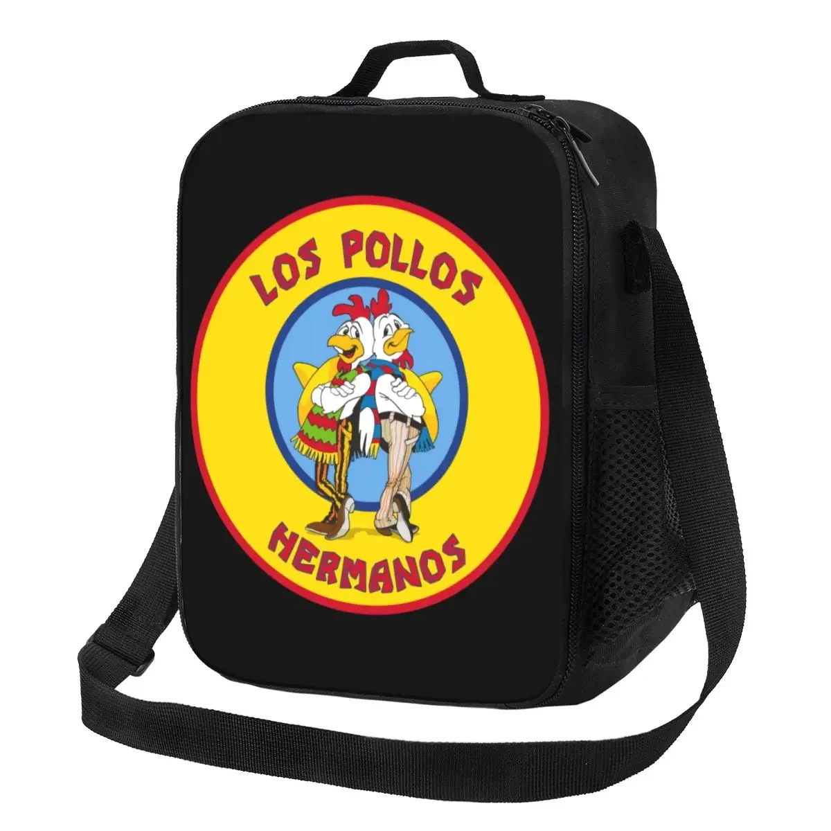 

Breaking Bad Los Pollos Hermanos Insulated Lunch Bag for The Chicken Brothers Thermal Cooler Lunch Box Kids School Children