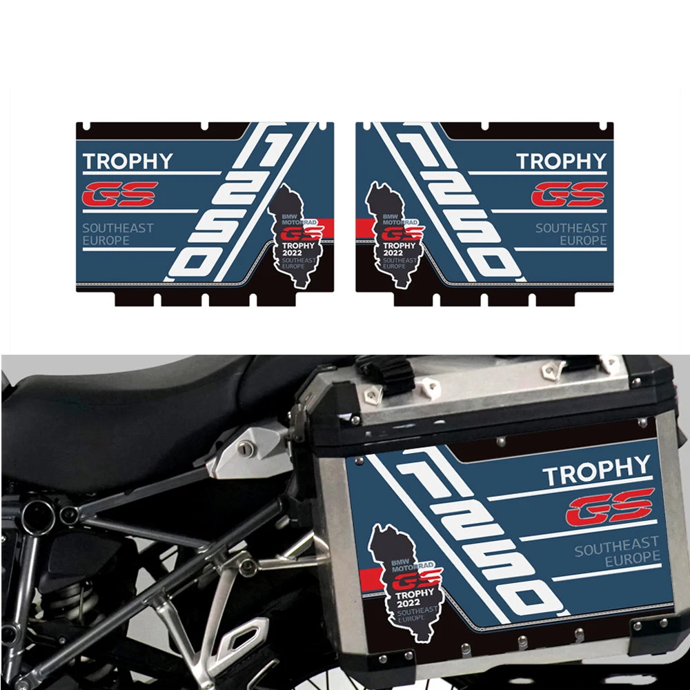 

For BMW Aluminum Box R1200GS R1250GS GS Trophy Motorcycle Reflective Sticker