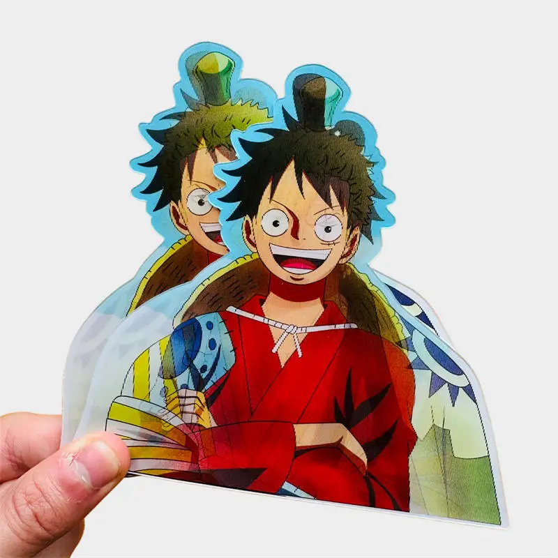 Luffy Zoro Sanji Motion Lenticular Sticker