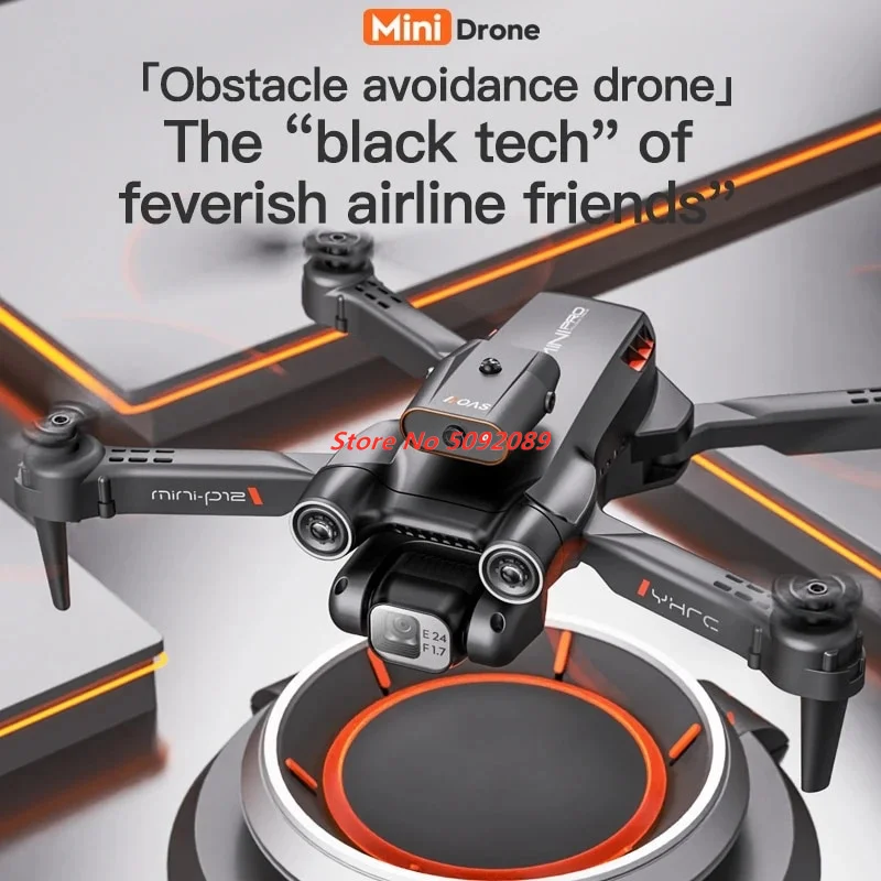 

4K Dual Camera Obstacle Avoidance Drone Professional Aerial Photography Laser Obstacle Avoidance Option Flow Helicopter Toy Gift