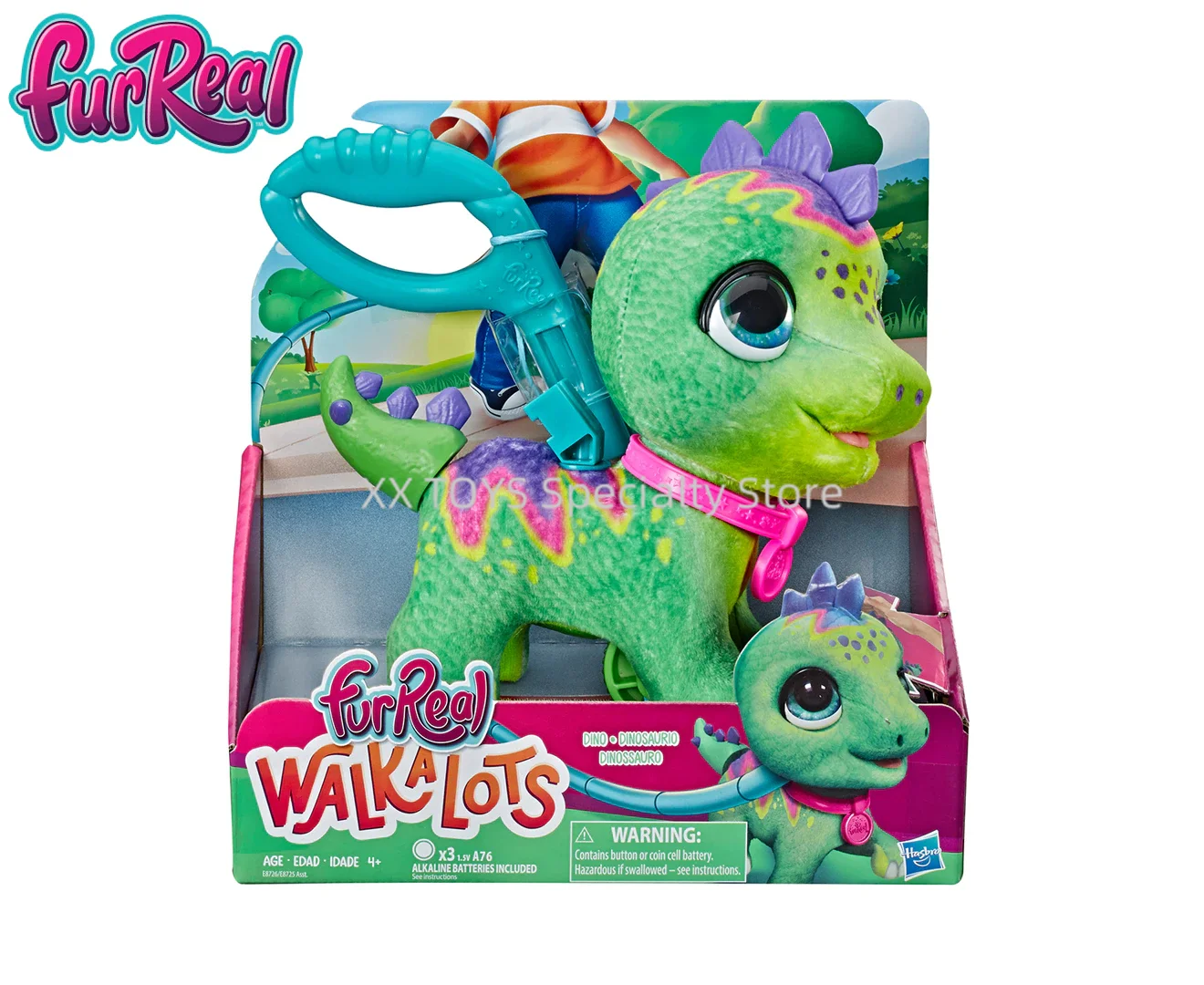 FurReal-子供向けのインタラクティブなぬいぐるみ,ひも付きのおもちゃ