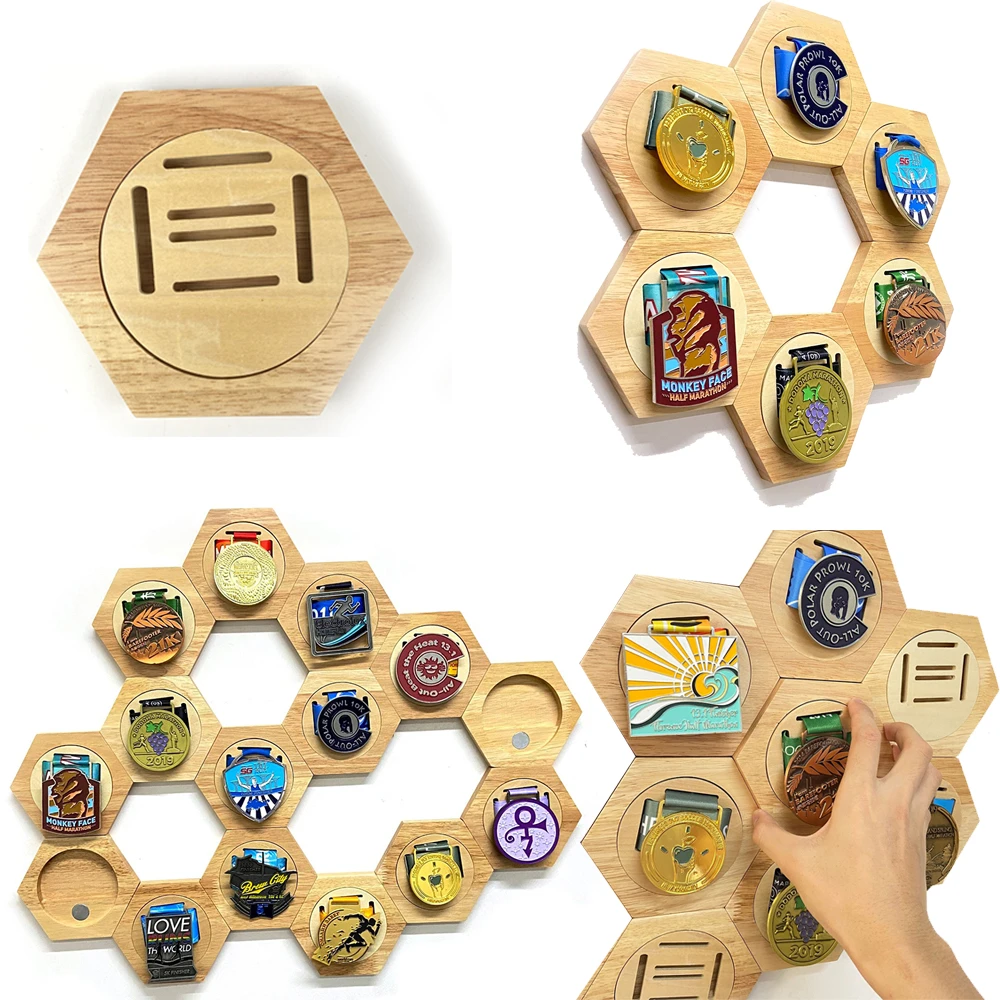 MOTHNUR Holzperlen Fotogirlande Mit Klammern - Natürliche Wanddekoration Für Fotos Und Erinnerungen