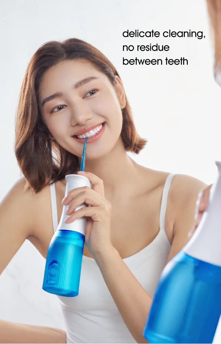 Xiaomi SOOCAS W3 Pro Water Flosser Teeth 4 Type Nozzle Cleaner description image 12