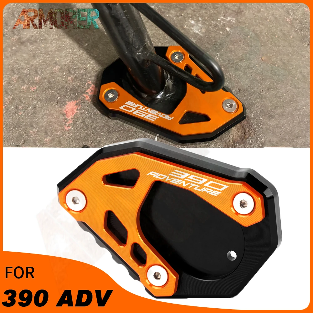 

For KTM 390 ADVENTURE 390 ADV 390ADV 390adventure 2020 2021 2022 2023 Motorcycle Accessories Kickstand Side Stand Extension Pad