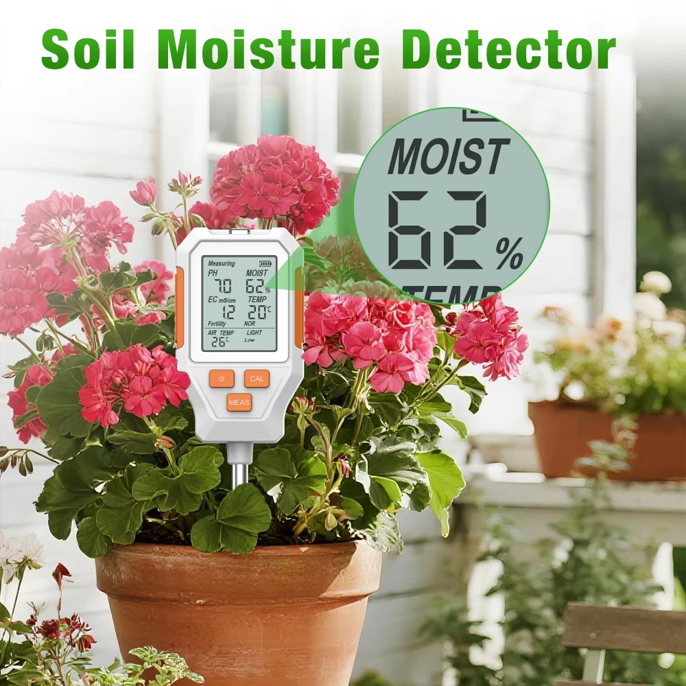 3 in 1 Soil Meter Digital LCD Detector for Garden