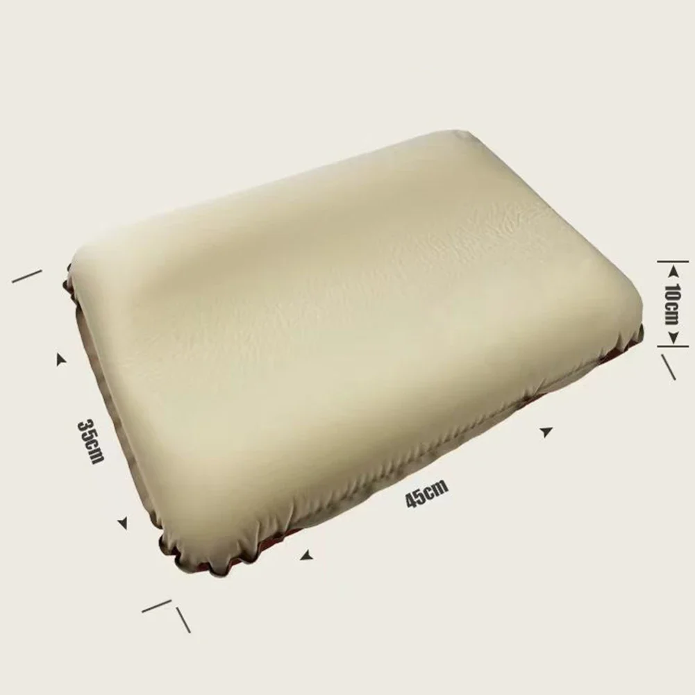 Comfortable Sleeping Solution Portable Inflatable Pillows Ideal for Adventurers Seeking Restful Nights Outside