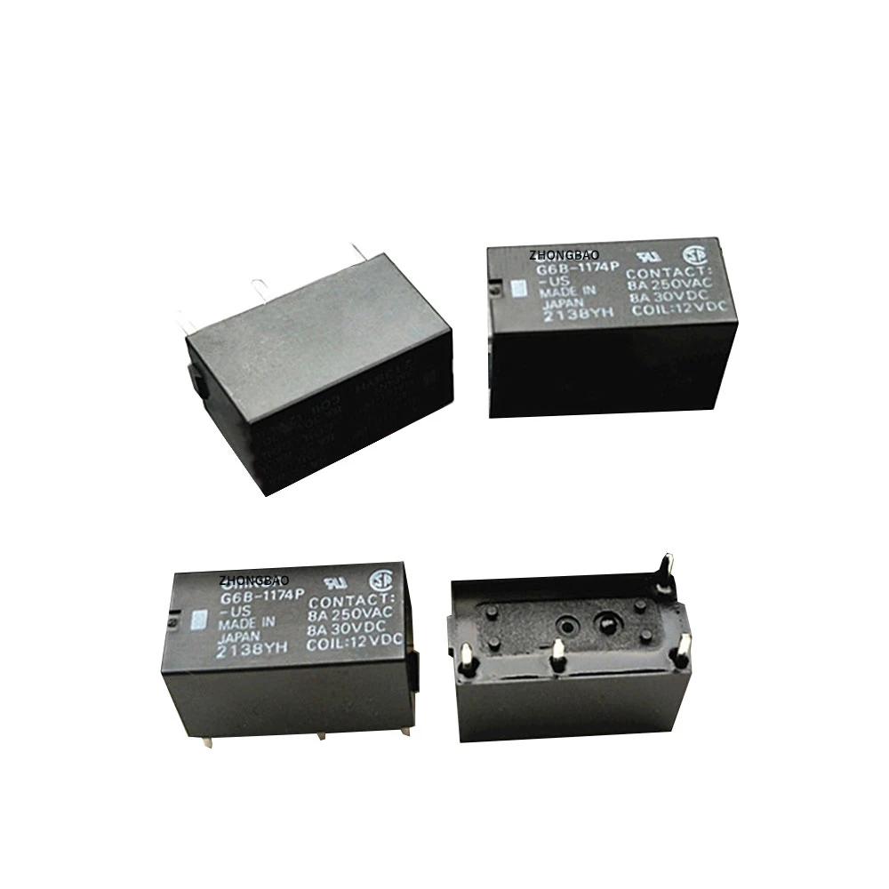 

G6B-1174P-US 12VDC 1174P-FD-US-12VDC 4 8A 12V