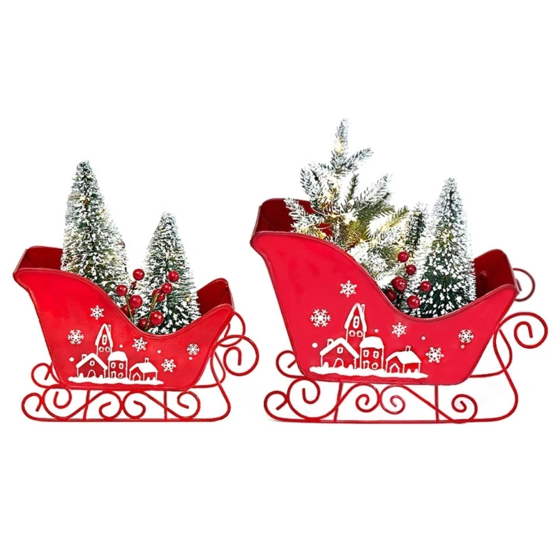 

H7EA настольные сани автомобиль орнамент маленькая фигурка домашнее украшение аксессуар для школы офис общежитие вечерние