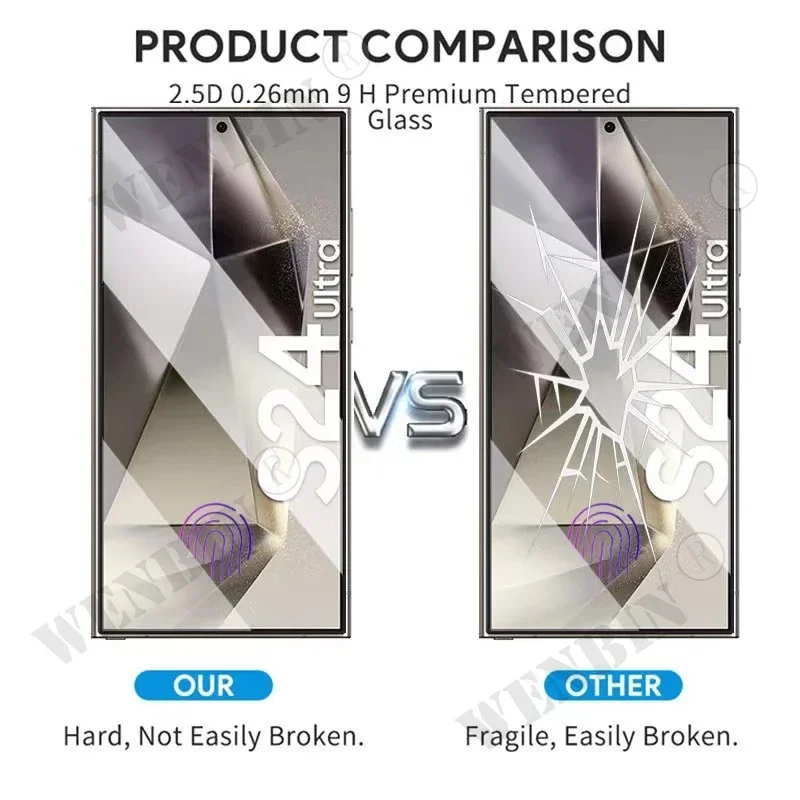 Premium 3-Pack Tempered Glass Screen Protector Set - Full Coverage Protection