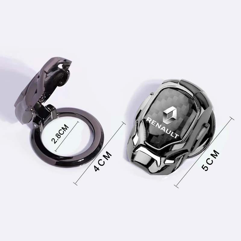 Car One-click Start Interior decoration Car start button decoration for Renault Megane 2 3 4 Twingo Clio Talisman Captur Trafic