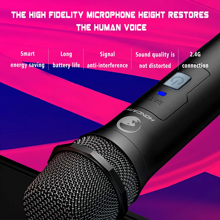 Wireless Game Microphone Karaoke Speaker Hifi Mic For Switch Ps5 Ps4