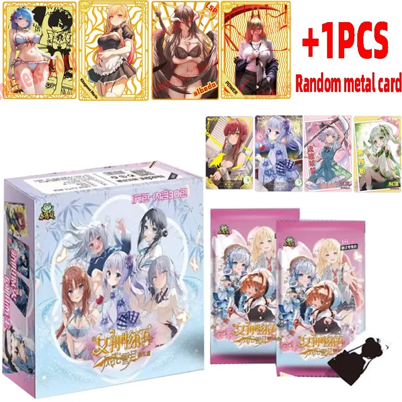 

Newest Goddess Story 1m09 Card Booster Box+msr Cards Sexy Table Playing Game Board Kids Adult Toys Christmas