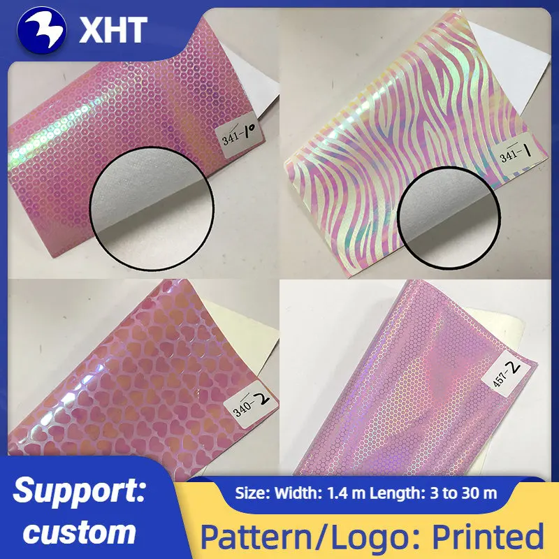 A420x30cmSizepinkFauxSyntheticLeatherFabricForBowsLeather