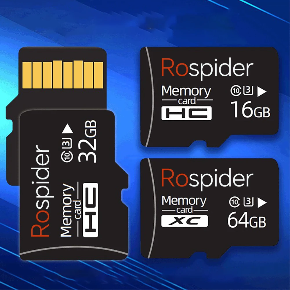 10pcs Memory Card Ultra Speed 1TB 512GB 256GB 128GB 64GB 32GB 16G Flash TF card 4K video Storage Device