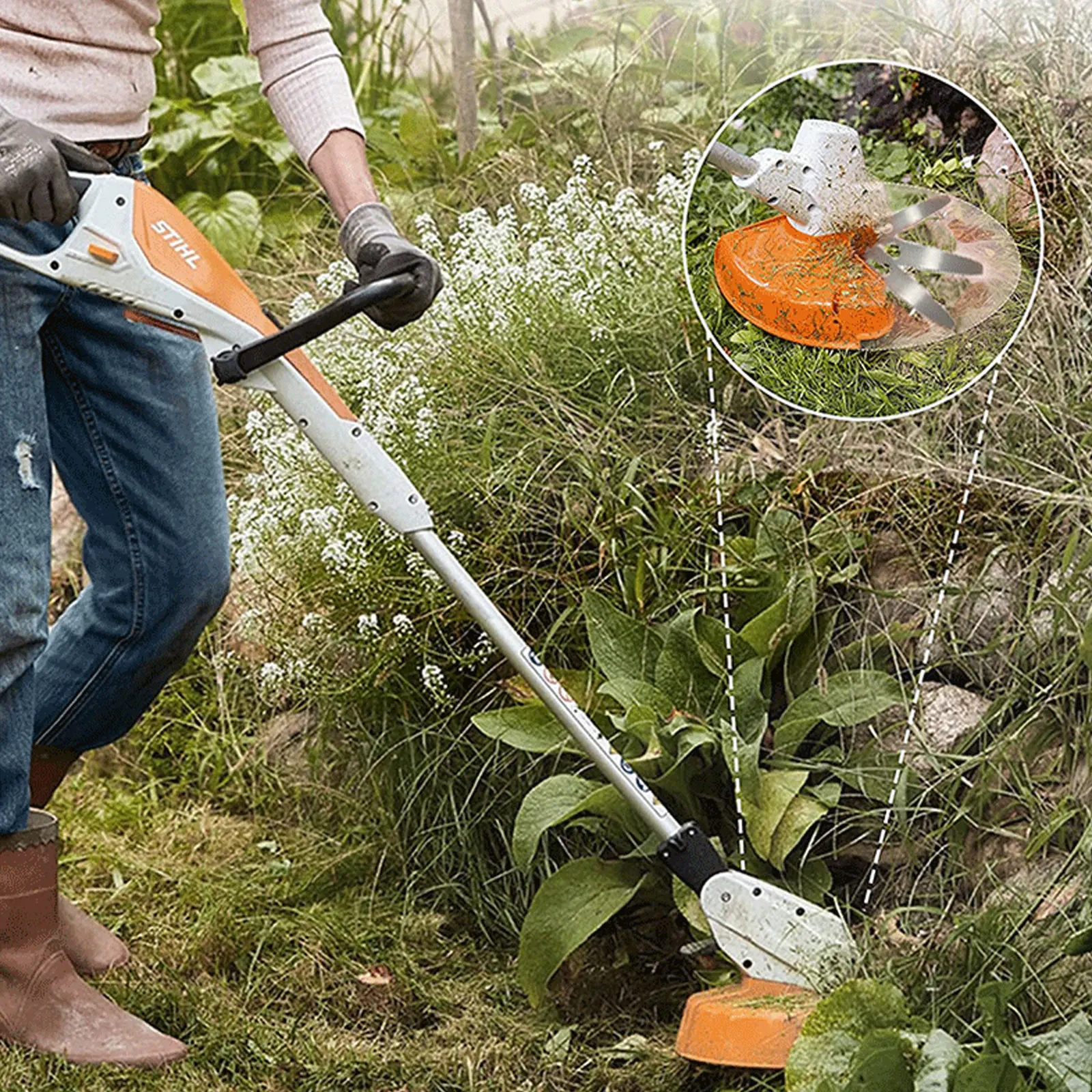 Lâmina de 2 Facas STIHL: O Acessório Ideal para Cuidar do Seu Jardim