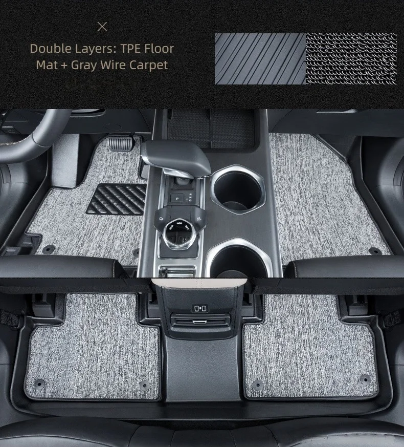 TPE Car Floor Mat for CHANGAN CS55 PLUS Accessories