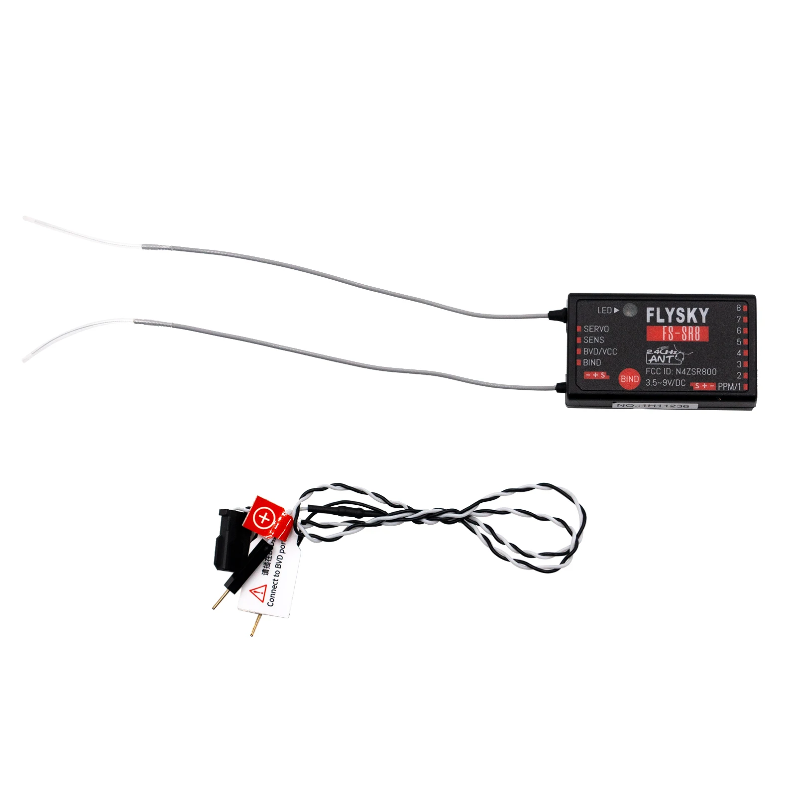 FLYSKY FS-ST8 RC ۽ű, FS-SR8 ű  ANT , 2.4GHz , 8CH, 1000m   Ÿ