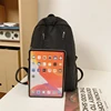 Simple Lightweight Nylon Women's Backpack Forest Style Girl Zippered Backpack School Backpack for College Students 5