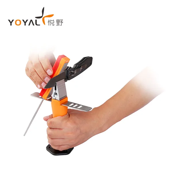 YOYAL มีดเพชร Sharpening หินปรับมุม Sharpener กลางแจ้ง Whetstone เครื่องบดเครื่อง Bag-TY1811 1