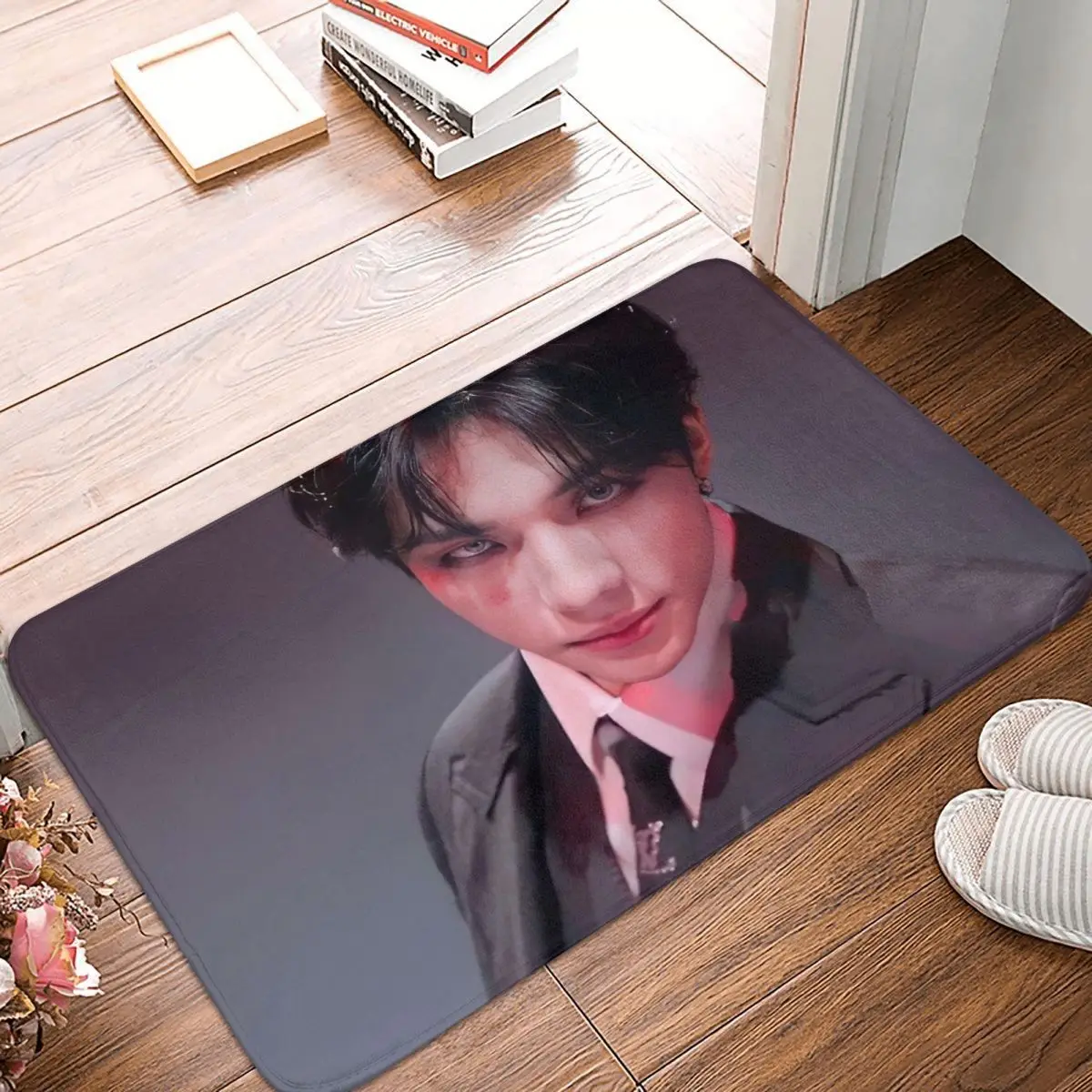 

Hyunjin Doormat Rug carpet Mat Footpad Bath mat Non-slip toilet Balcony Parlor durable Washable