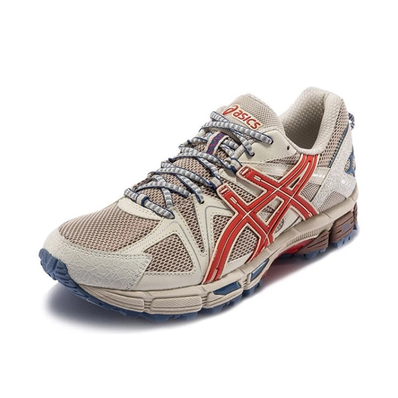 Asics GEL-Kahana 8 Zapatillas para correr para hombre y mujer Zapatillas bajas retro funcionales para exteriores Zapatillas de parque Blanco