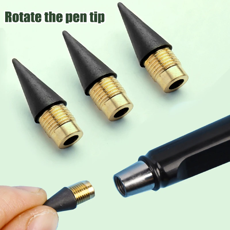 17pcs Set Infinity Pencils No Sharpening Eternity Pencils No Ink Kawaii Unlimited Pens Art Supplies School Stationery Nib Eraser 3